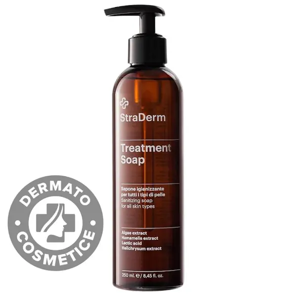 Sapun lichid antibacterian, 250ml, StraDerm