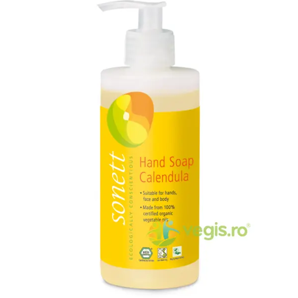 Sapun Lichid cu Galbenele Bio 300ml
