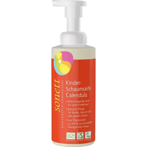 Sapun lichid cu galbenele pentru copii - 200 ml