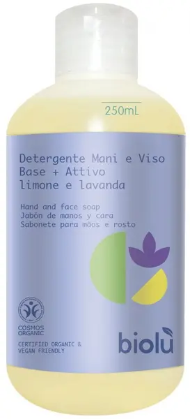 Sapun lichid cu lamaie si lavanda bio 250ml Biolu
