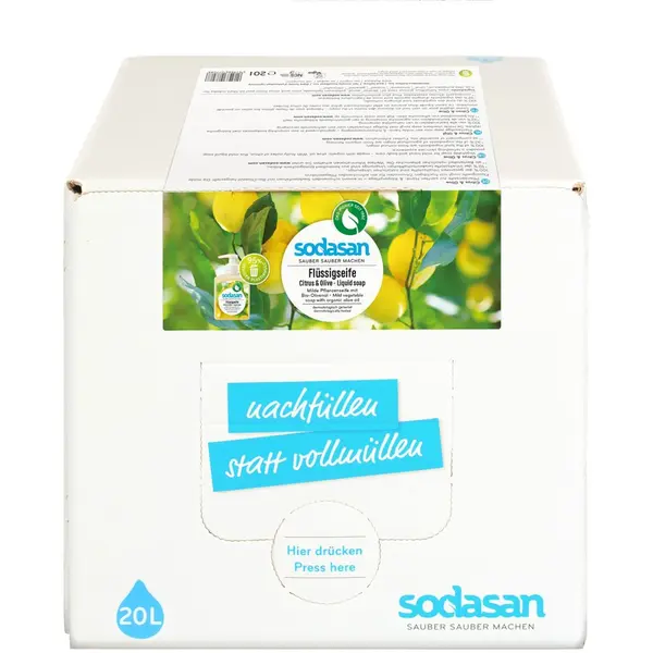 Sapun lichid cu lamaie si masline bag-in-box - 20 L