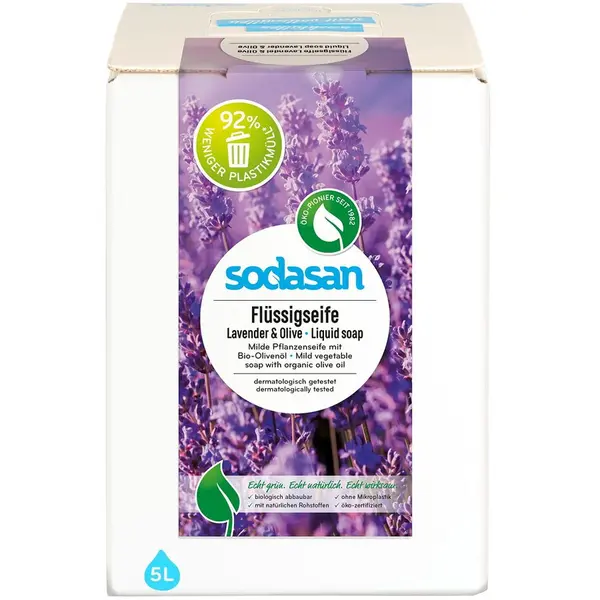 Sapun Lichid cu Lavanda si Masline Bag-in-Box 5L