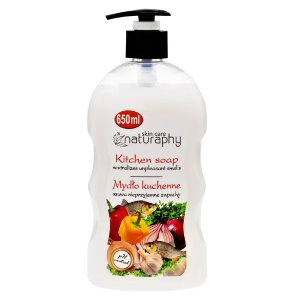 Sapun lichid de maini pentru bucatarie Naturaphy, Blux | 650 ml