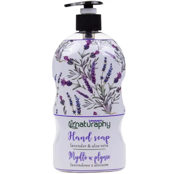Sapun lichid Lavanda si Aloe Vera Naturaphy, Blux | 650 ml