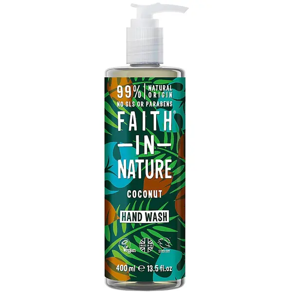 Sapun lichid natural cu cocos, 400ml, Faith in Nature