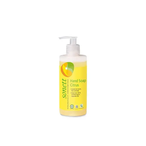 Sapun lichid pentru maini cu citrice ecologic 300ml Sonett