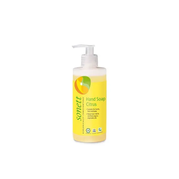 Sapun lichid pentru maini cu citrice ecologic 300ml Sonett