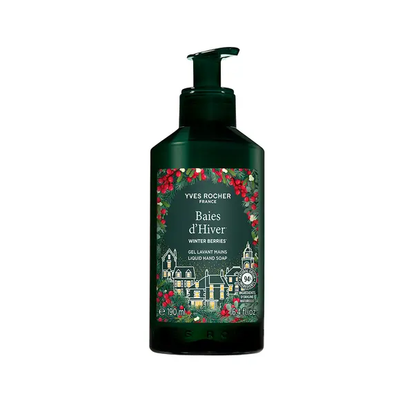 Sapun lichid pentru maini cu fructe rosii, 190ml, Yves Rocher