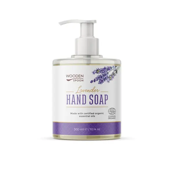 Sapun lichid pentru maini cu lavanda ecologic 300ml Wooden Spoon