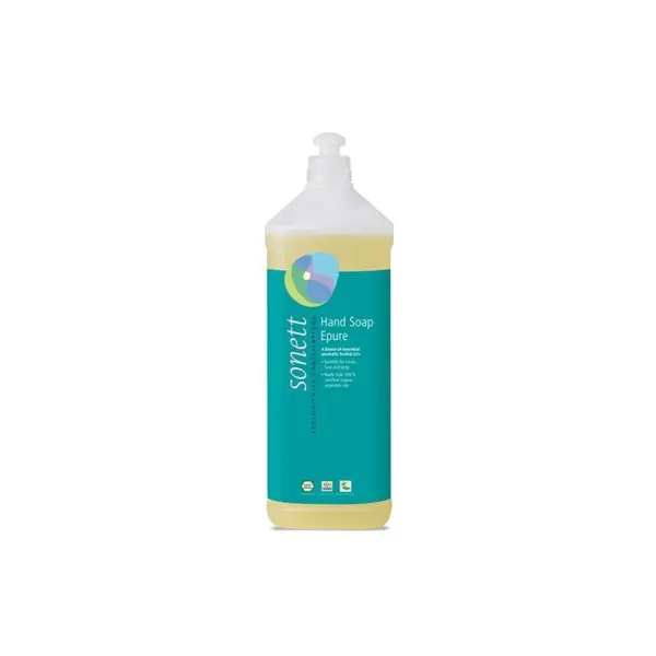 Sapun lichid pentru maini epure ecologic 1l Sonett