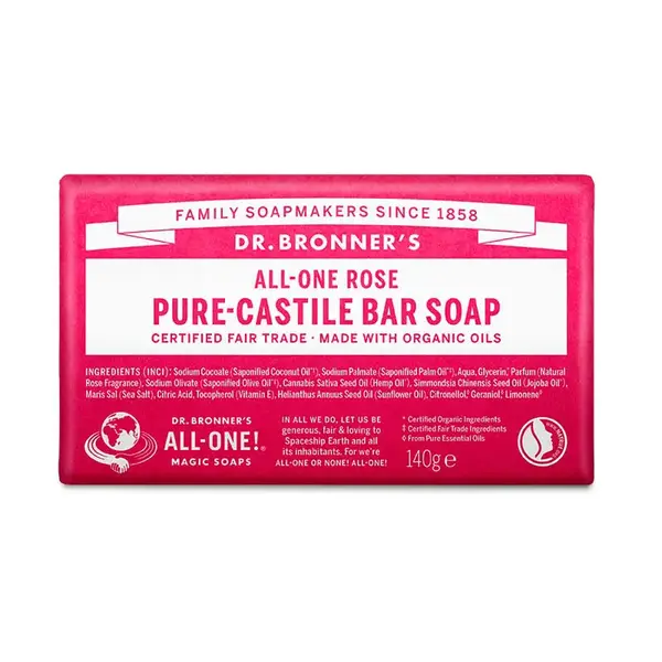 Sapun Organic de Castilia, Trandafiri (Solid)