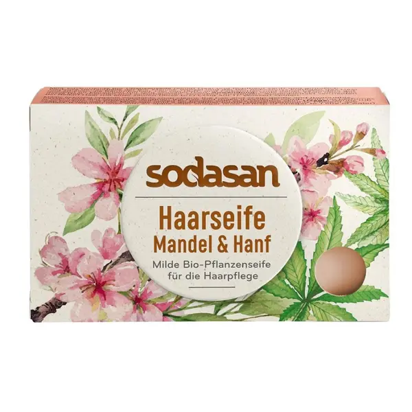 Sapun pentru par cu migdale si canepa - 100 g