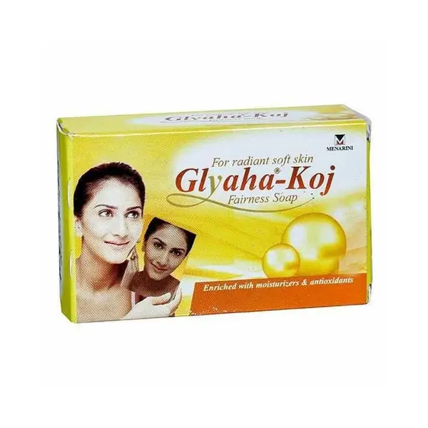 Sapun Solid, Menarini, Glyaha-Koj, Fara Parabeni, cu Acid Kojic si Glutation, Efect Depigmentare, 75gr