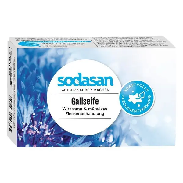Sapun solid pentru scos pete ecologic 100g Sodasan