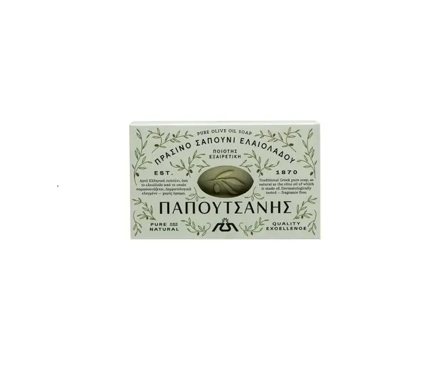 Sapun solid traditional din ulei de masline 125 g Papoutsanis