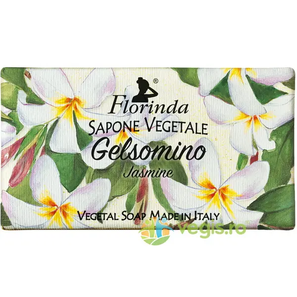 Sapun Vegetal Florinda cu Parfum de Iasomie 100g