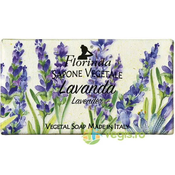 Sapun Vegetal Florinda cu Parfum de Lavanda 100g