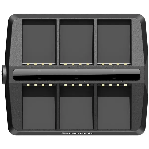 SARAMONIC Hub incarcare 6 acumulatori intercom Saramonic WiTalk9 CB6