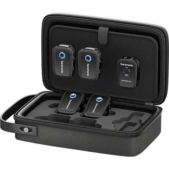 SARAMONIC Microfon Saramonic Kit microfon wireless Blink500T4 4TX+RX , Negru