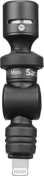 Saramonic SmartMic Di Mini Microfon Flexibil pentru iOS, Conector Lightning, Condensator Omnidirectionat, Ultra-Usor 8g
