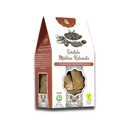 Sărățele cu măsline Kalamata, 107g | Ambrozia