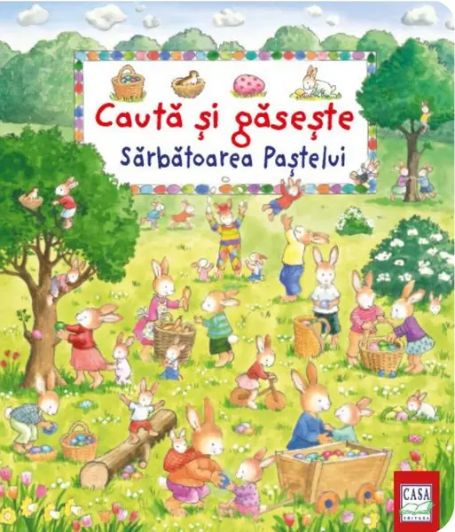 Sărbătoarea Paștelui. Caută și găsește