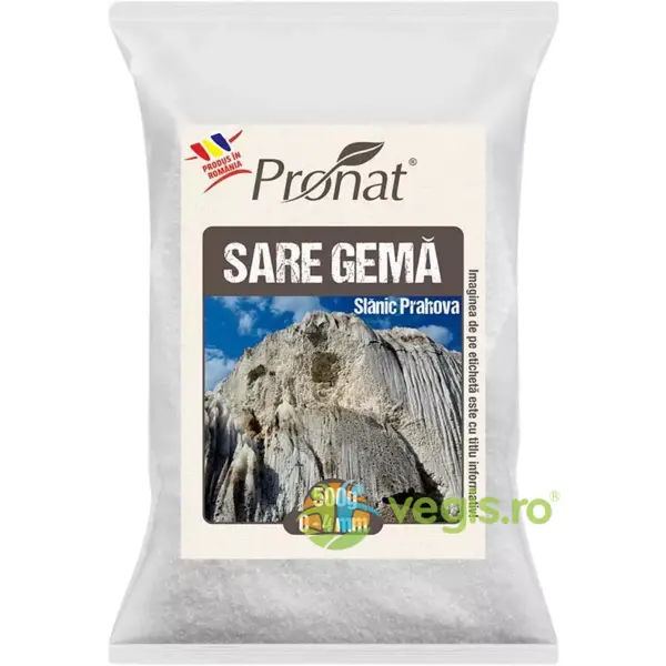 Sare Alimentara Gema 0-4 mm Slanic Prahova 500g