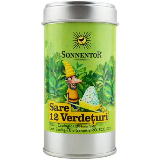 Sare cu 12 Verdeturi Solnita Ecologica/Bio 75g
