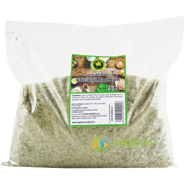 Sare de Baie cu Calciu si Magneziu 1.5kg
