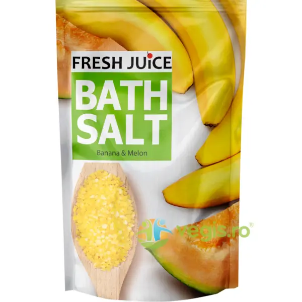 Sare de Baie Spuma cu Banana si Pepene Galben 500g