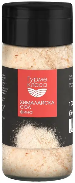 Sare de Himalaya, fină, 100 g, Clasa Gourmet