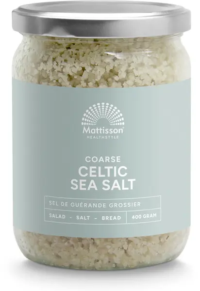 Sare de mare celtică, 400 g, Mattisson Healthstyle