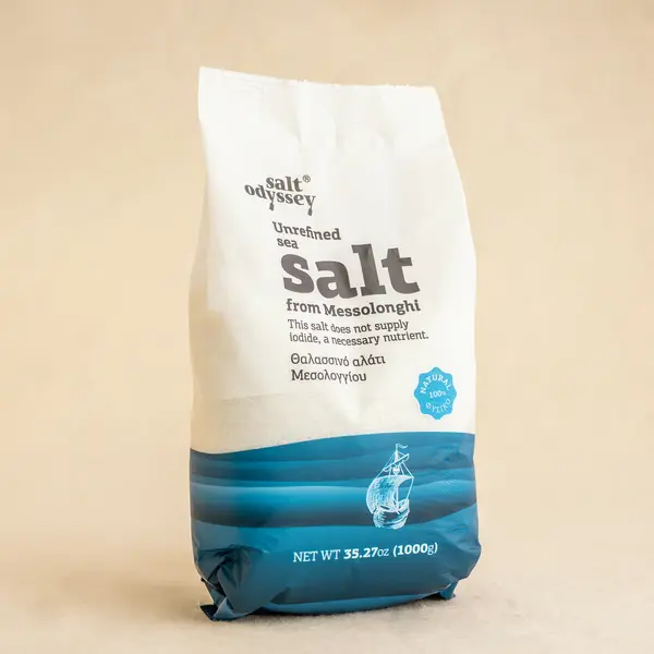 Sare de mare fina - din Messolonghi - 1 kg