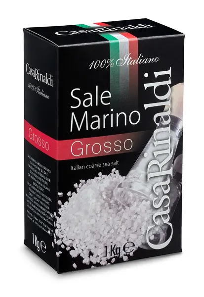 Sare de mare grunjoasa neiodata pentru gatit, 1kg, Casa Rinaldi