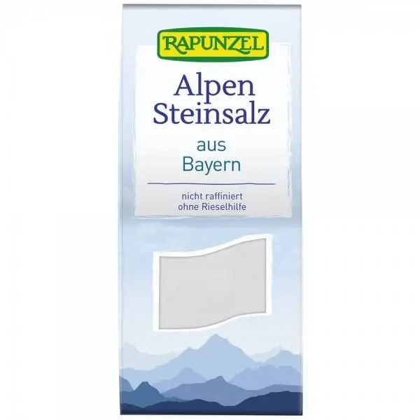 Sare gema din Alpi, 500g - Rapunzel