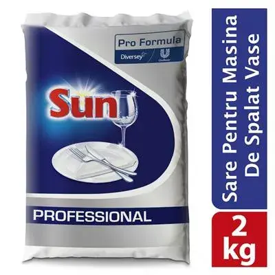 Sare pentru masina de spalat vase 2kg Sun W3152 Sare pentru masina de spalat vase 2kg Sun W3152
