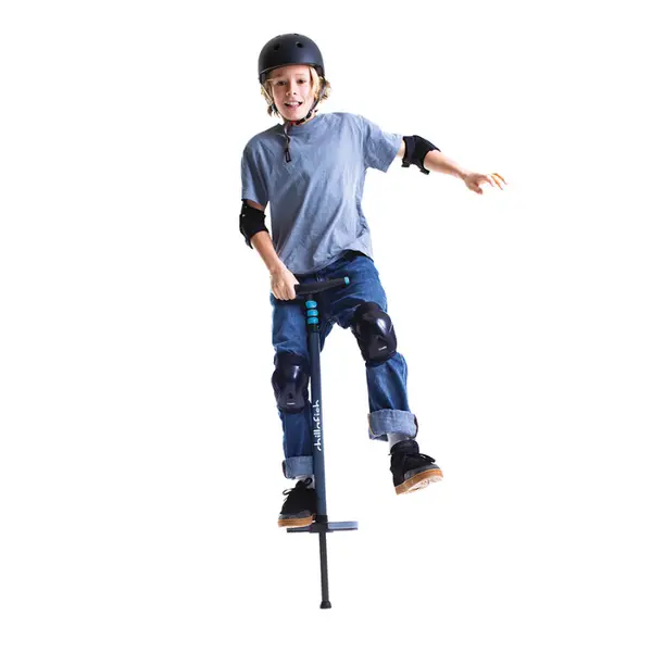 Saritor pentru copii 5 ani+ Chillafish Poogi Albastru stick pogo