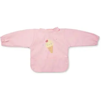 Saro Baby Waterproof Bib with Sleeves bavețică