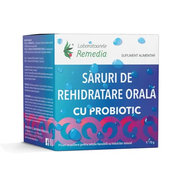 Saruri de rehidratare cu probiotice 20 plicuri