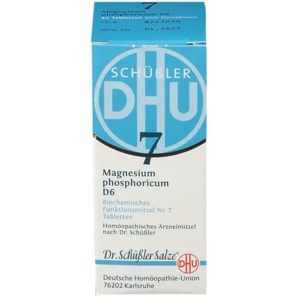 Saruri Minerale, DHU, Schussler, Magnesium Phosphoricum D6, pentru Sistemul Musculos si Nervos, 200 granule