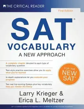 SAT Vocabulary: A New Approach, Paperback/Erica L. Meltzer