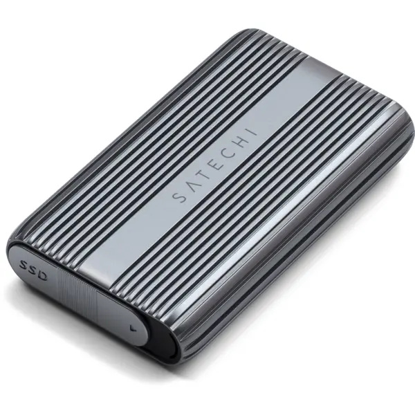 Satechi Satechi USB4 NVMe SSD Pro Enclosure (M.2 NVMe Drives 2280/2260/2242mm-16TBmax,PCI-E Gen 4x4,max bandwidth 8GB/s; reading/writing 3840MB/s ) - Grey