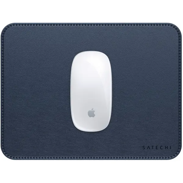 Satechi Satechi Vegan-Leather Premium Mouse Pad - Blue