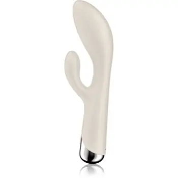 Satisfyer Spinning Rabbit 1 Rotating Shaft vibrator cu stimularea clitorisului rotativ