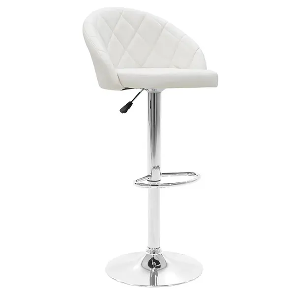 Saun de bar Balina, Alb, 52x53x109 cm
