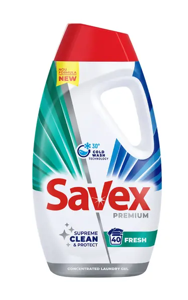 Savex Detergent lichid, 1.8 L, 40 spalari, Premium Fresh
