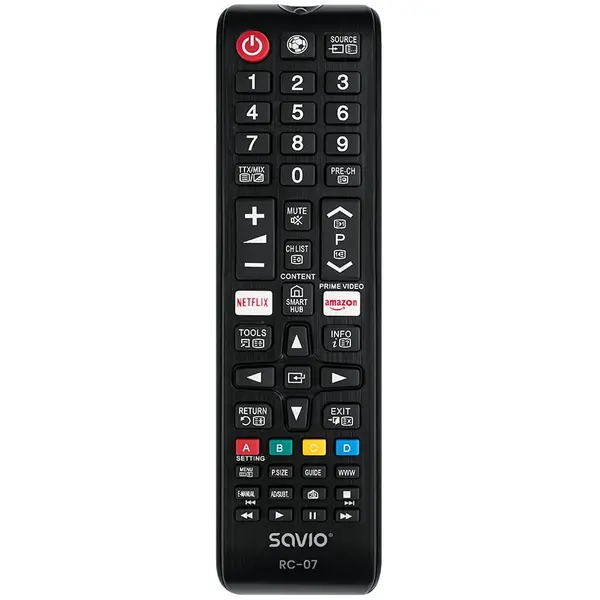 Savio Telecomanda universala Savio RC-07, pentru Samsung Smart TV, Negru