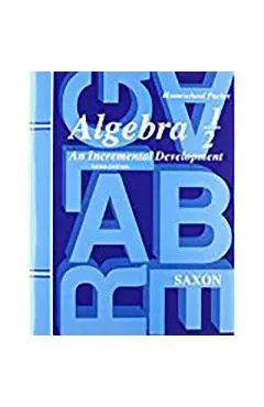 Saxon Algebra 1/2 Answer Key & Tests Third Edition - Saxon