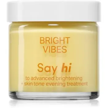 Say Hi Bright Vibes Creme revitalizanta pentru hiperpigmentarea pielii