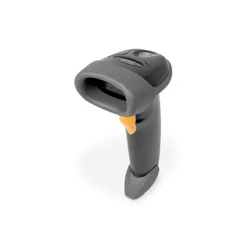 Scanner coduri de bare 2D, Digitus, Compatibil cu coduri QR, Negru